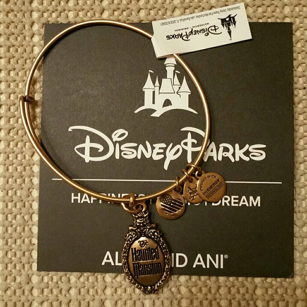 Haunted Mansion Logo Bangle (GOLD)